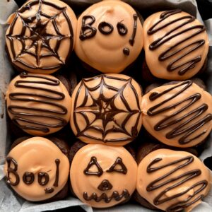 Halloween Chocolate & Orange Bun Kit
