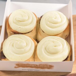 Cinnamon Buns Box of 4 large - Boxed