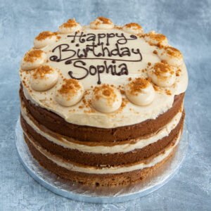 Lotus Biscoff Celebration Cake