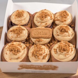 Biscoff Cinnamon Buns Box of 9