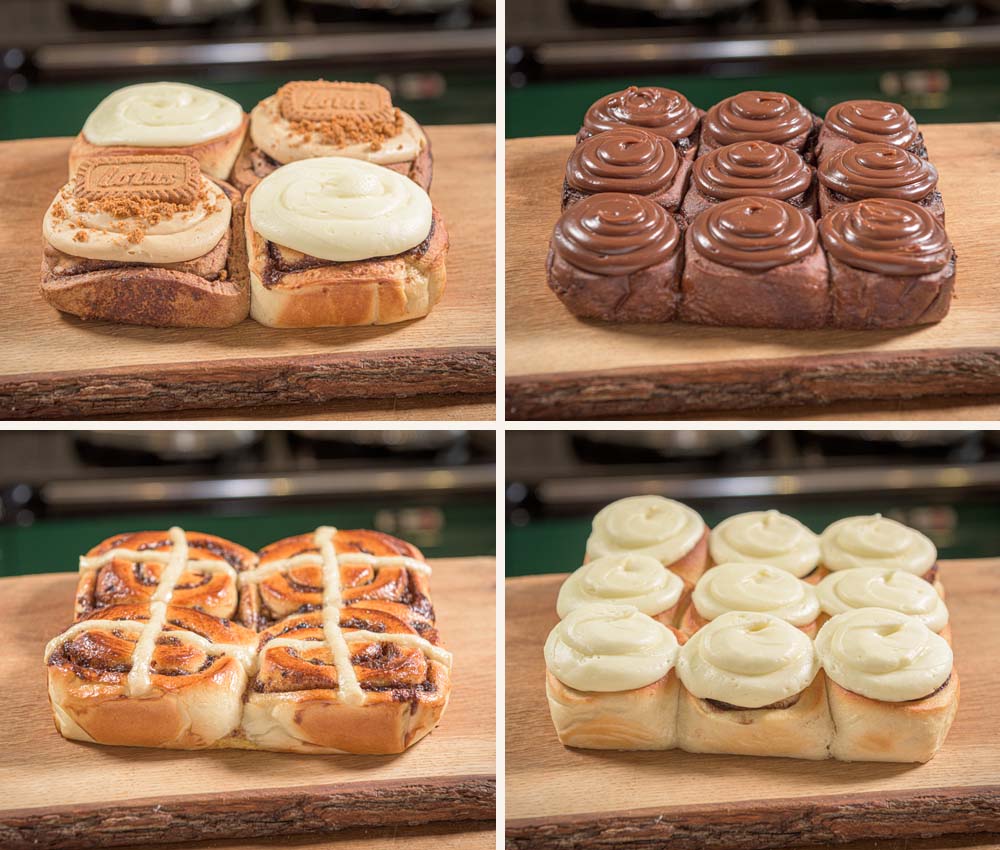 Cinnamon Bun Range