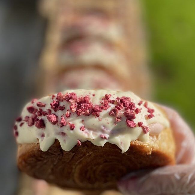 Supreme Croissant Raspberry White Chocolate